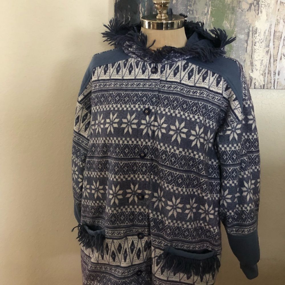CURRENT SEEN Reversible Snowflake Jacket